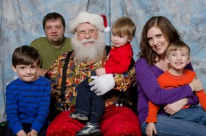 photo with santa